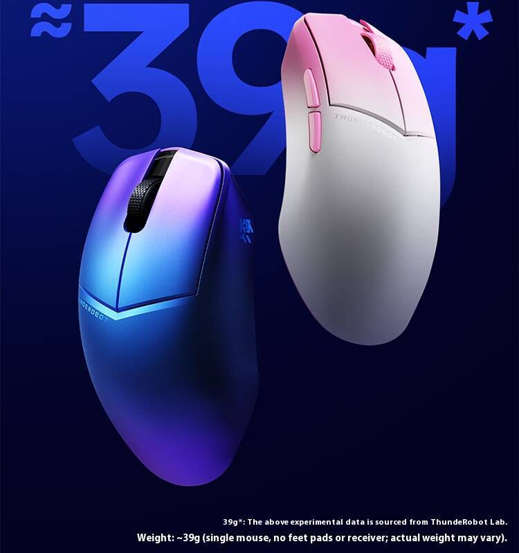 THUNDEROBOT MLX Ling 39g ultra lightweight gaming mouse, e-sports ...