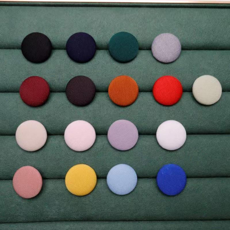 Colorful Round Copper Wire Buttons for Wrapping Cloth, Suit Coat ...