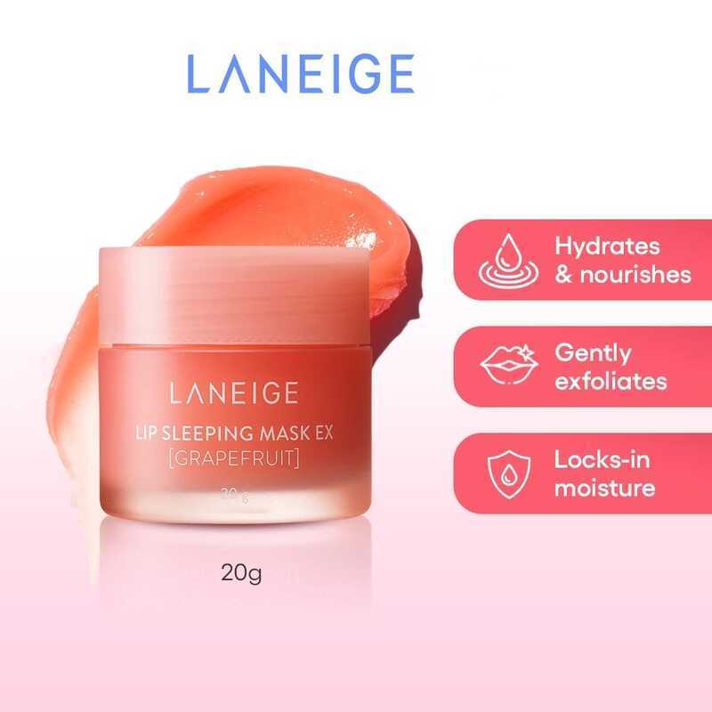 LANEIGE Lip Sleeping Mask EX Grapefruit 20G A68 | Shopee Philippines