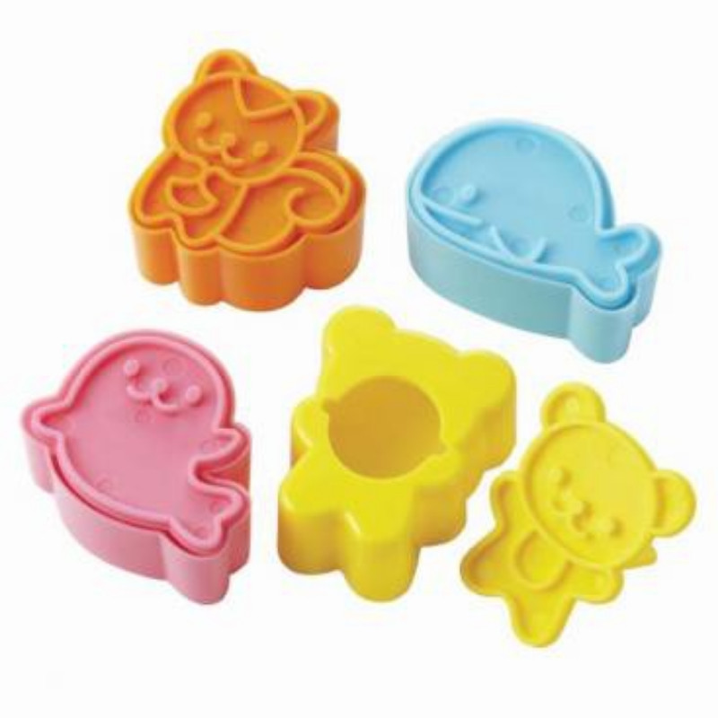 MSA Bento Tool Animal Friends Food Cutter With Stamp | Shopee Philippines