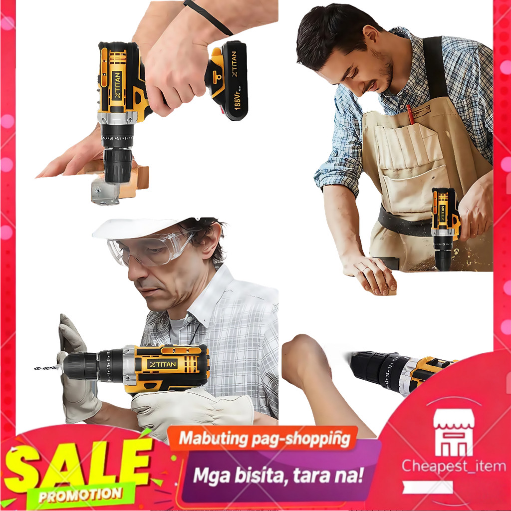Dewalt Power Tools Set – Cordless Drill & Impact Wrench, Brushless ...