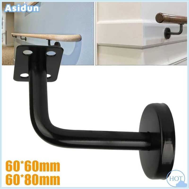 ASIDUN 1Pcs Wall Support Handrail Bracket Stainless Steel Stair Railing ...