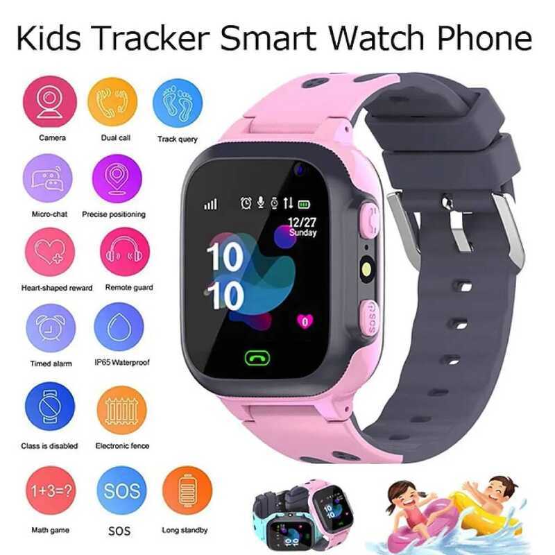 Kids 2025 Smart Watch Waterproof SOS Antil-Lost Phone Watch SIM Card ...
