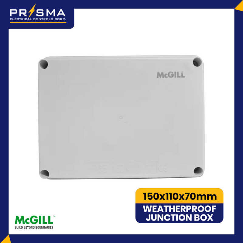Junction Mcgill Weatherproof Box 150X110x70mm Mgjb-151170 (White) 8Fb ...