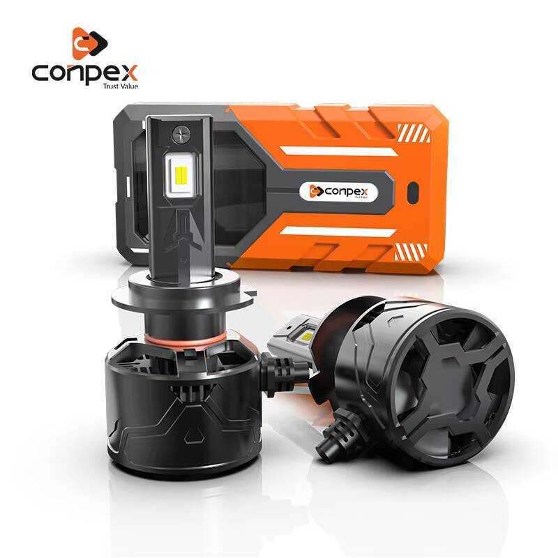 Conpex 120W 240W Car Light Bulb H11 H7 9006 Canbus Auto Accessories 360 ...
