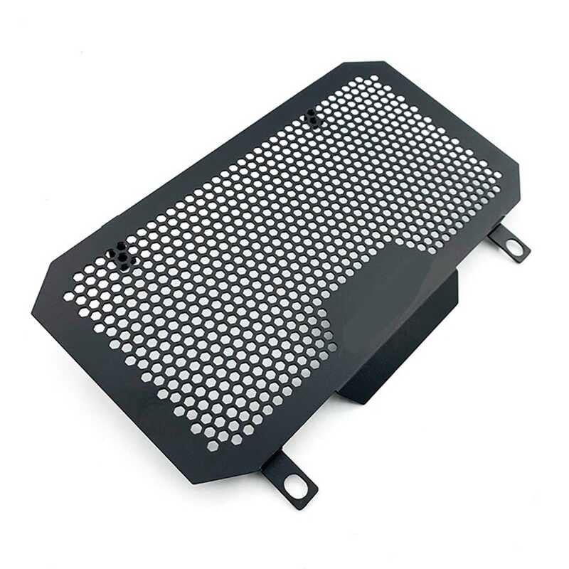 1 Piece Motorcycle Radiator Grille Guard Cover Black Metal Accessories ...