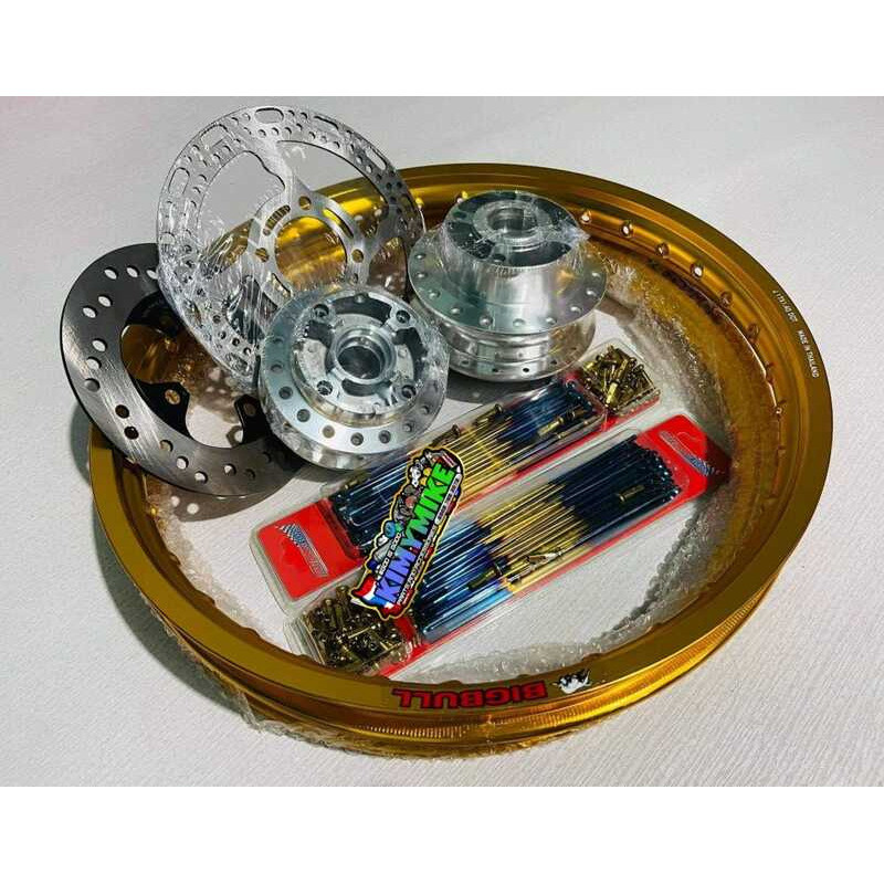 Rim Set For Xrm Trinity 125. / Viperman Euro Disc Brake Front And Rear ...