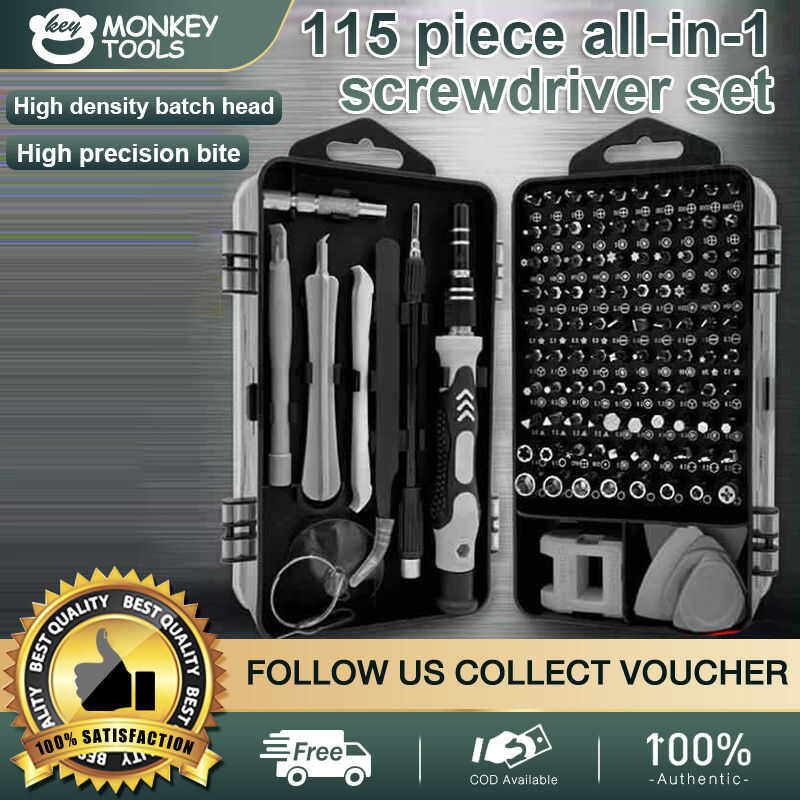 Magnetic Precision Multifunctional Screwdriver Set -115 Pieces 008 ...
