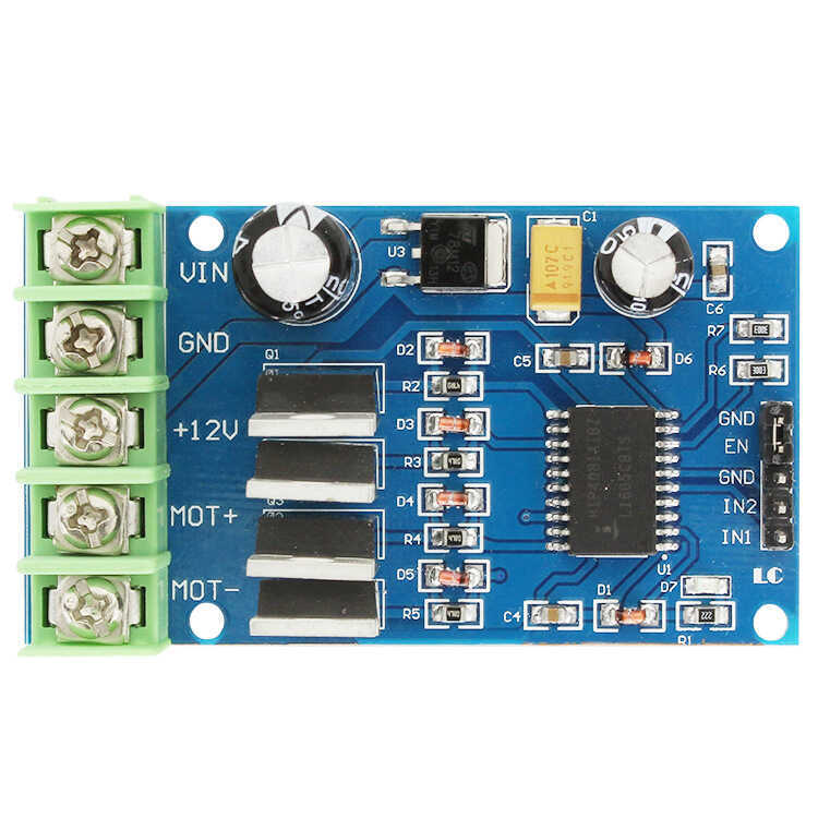 170W High-Power H-Bridge Drive NMOS with Emergency Brake Forward ...