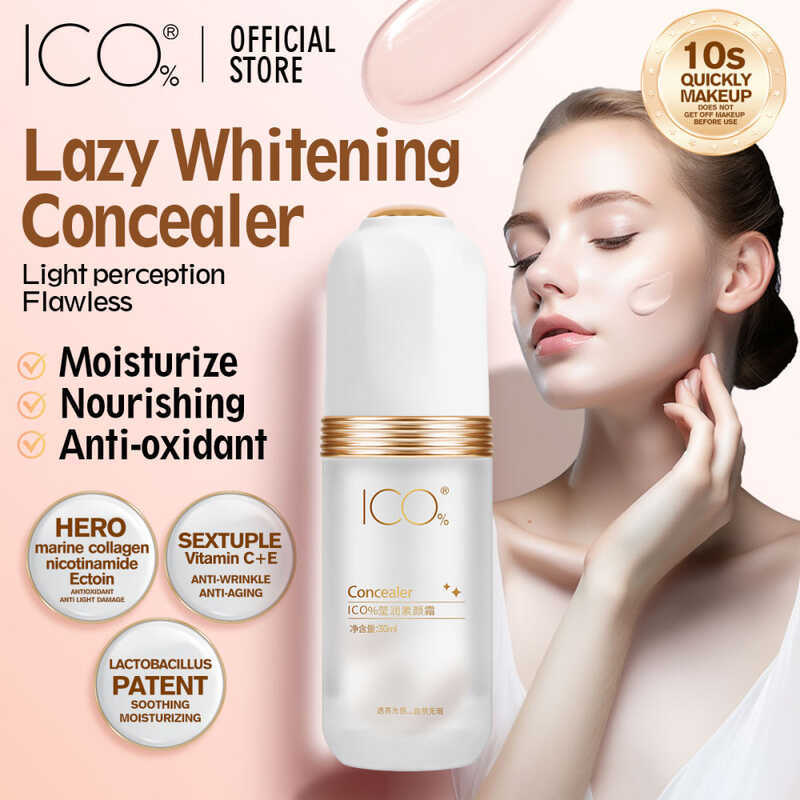 ICO Original Concealer With Niacinamide Collagen Facial Cream ...