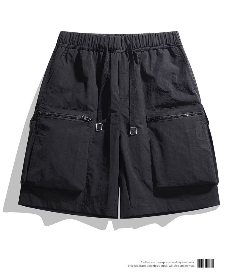 SIGLA Men's Quick Dry Cargo Shorts Multi-Pocket Summer Thin Breathable ...