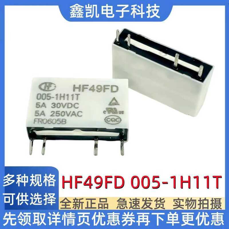 Original Hongfa Relay HF49FD 005-1H11T 4-pin Set Normally Open Small ...