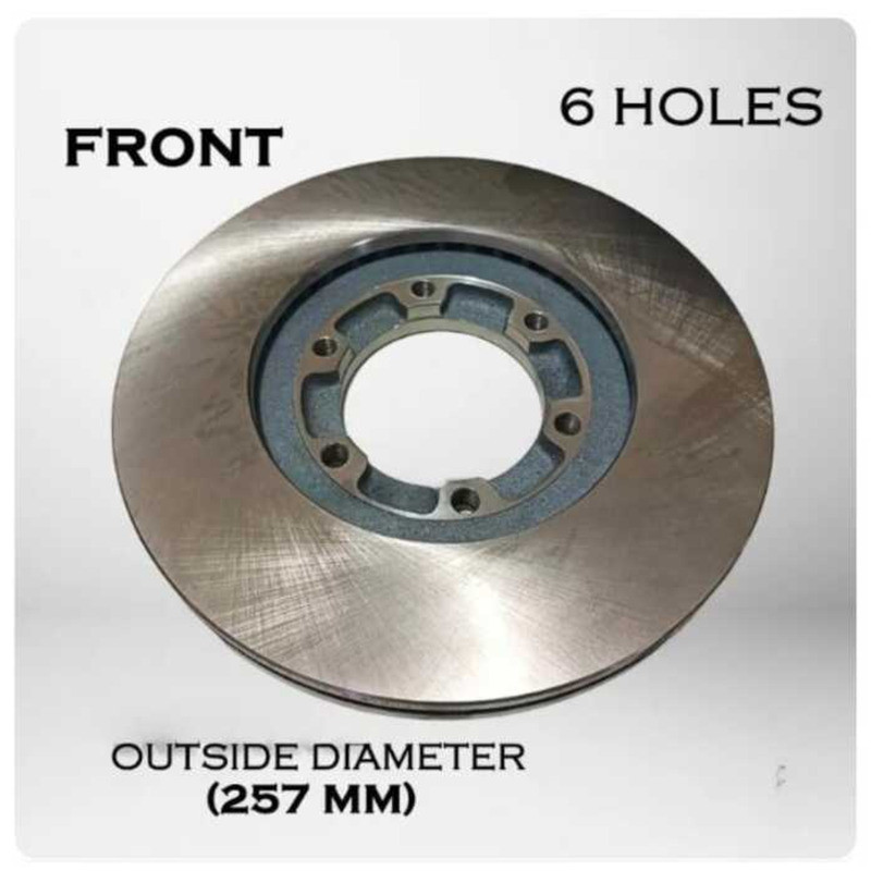 1Pc Rotor Disc Brake Plate Front For Isuzu Crosswind, Hilander, Tfr ...