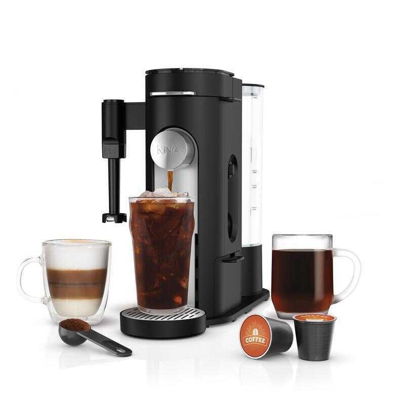 Ninja Pb051 Pods & Grounds Specialty Single-Serve Maker, K-Cup Pod ...