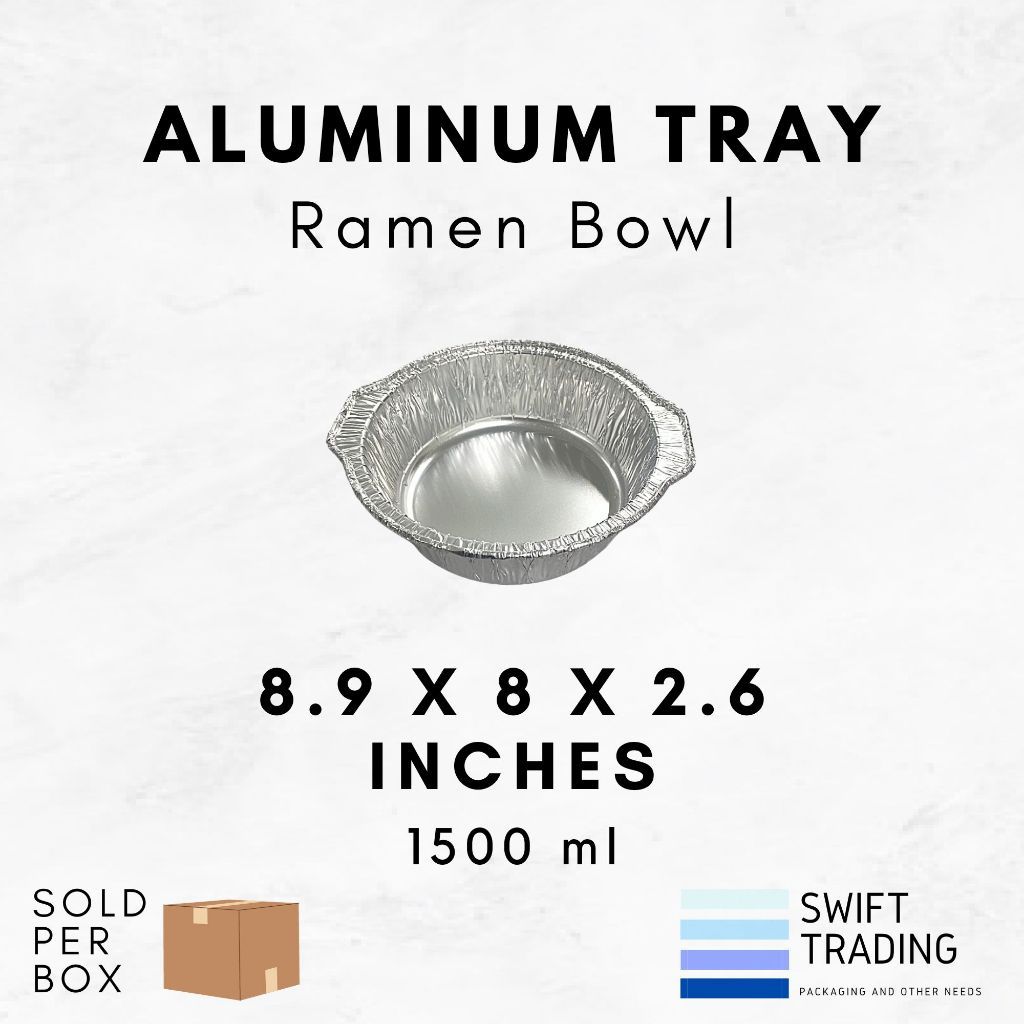 [PER BOX] Aluminum Foil Ramen Bowl - AC226 | Ramyun Cooker Container ...