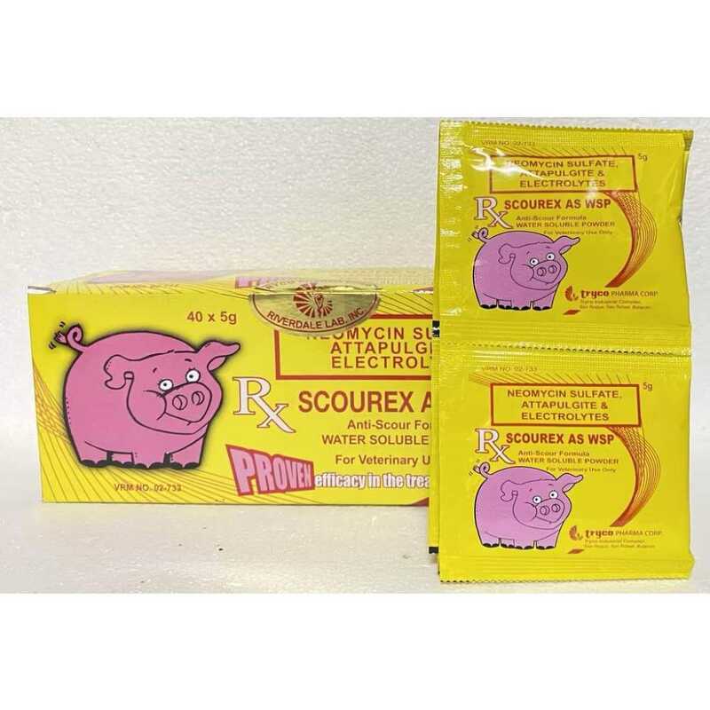 SCOUREX AS WSP WATER SOLUBLE POWDER 5Grams - Anti-Scour Formula Cb2 ...