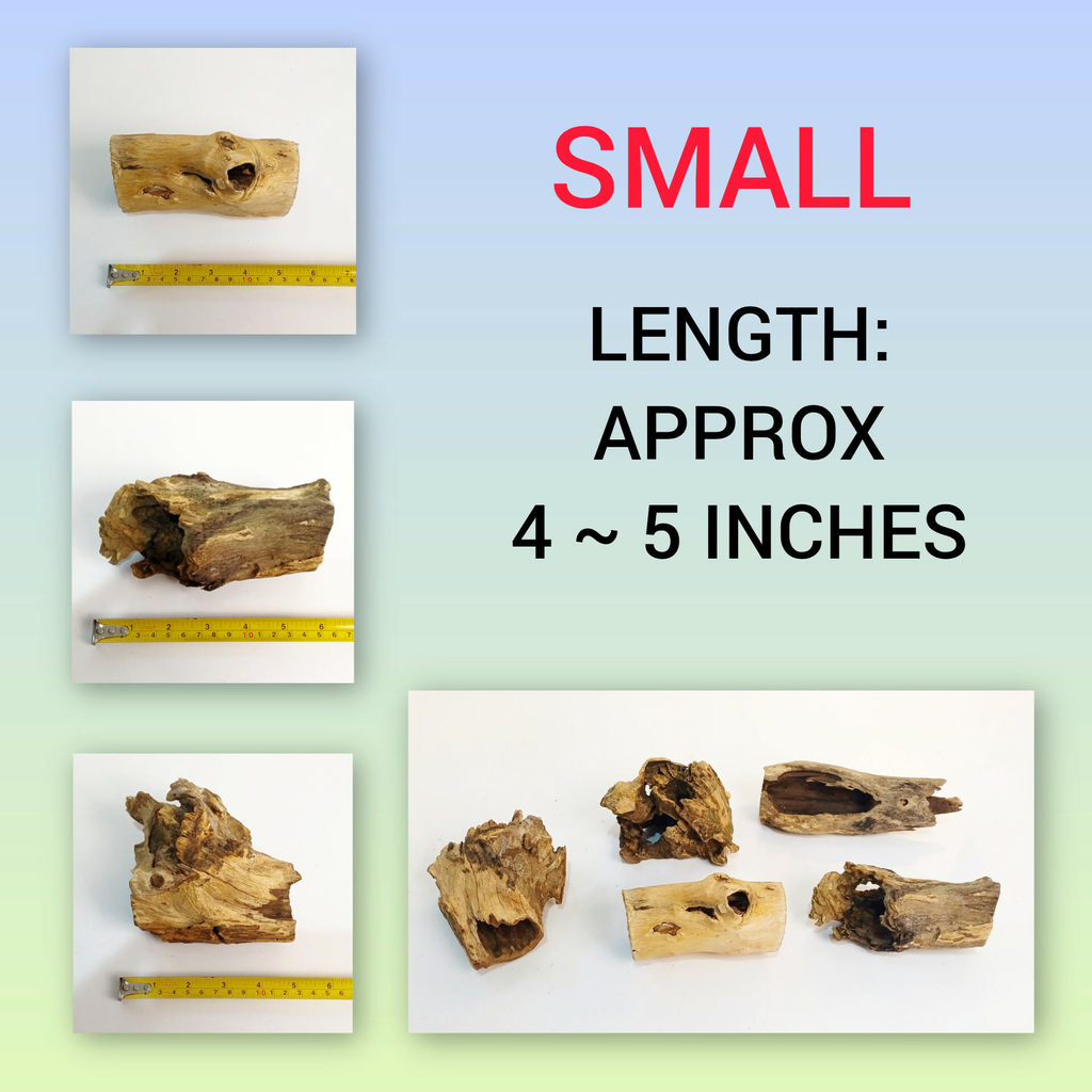 Driftwood Hide Jungle Hide Natural Random Shapes Tarantula Reptile Fish ...
