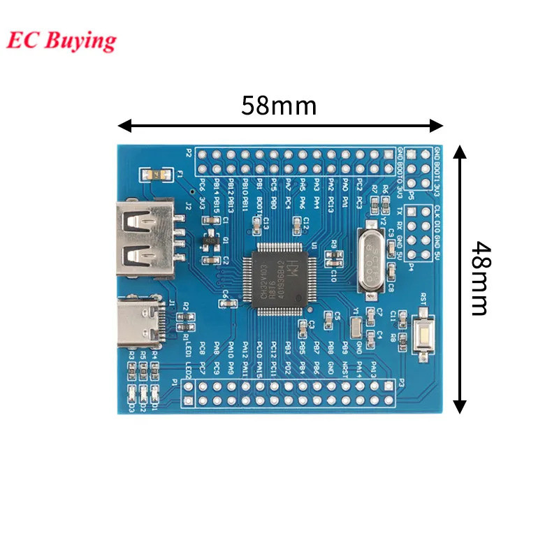 CH32V103R8T6 MINI Development Board 32-bit RISC-V Core Evaluation Board ...