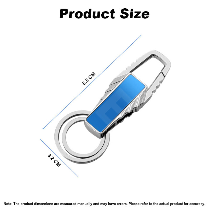 Ford Car Keychain Simple Metal Pendant Keyring Fashion Laser Engraving ...