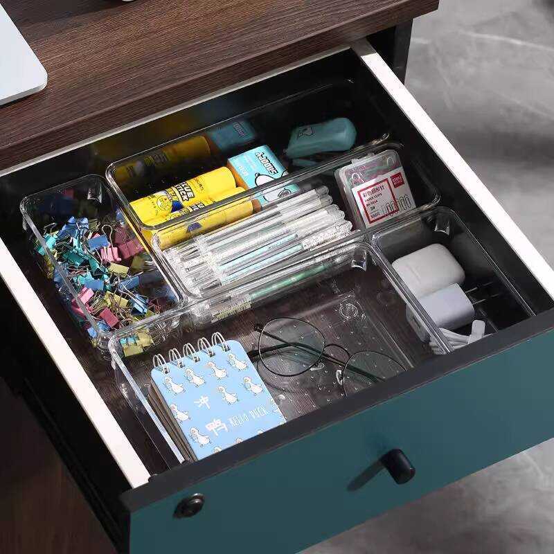 Organizer Drawer Magic Board Storage Divider Box Kitchen Built-in ...