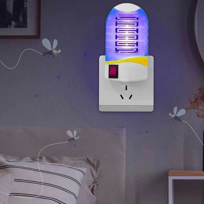 Home LED Portable Mini Photocatalyst Mosquito Repellent Lamp Socket ...