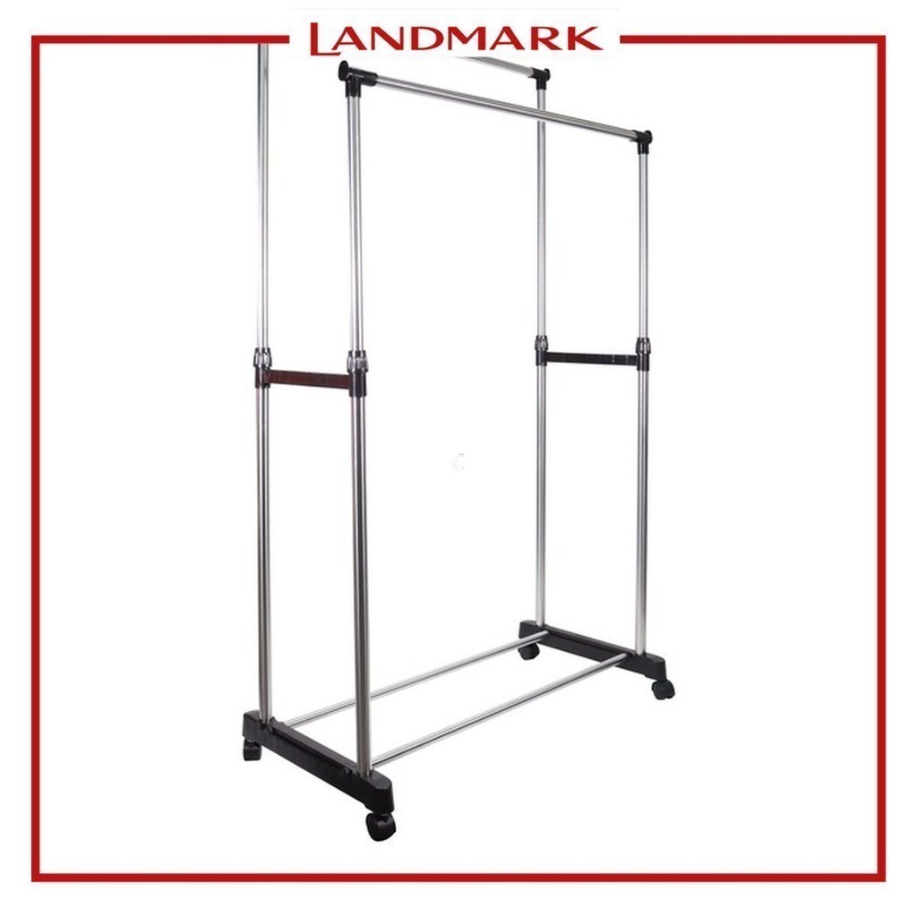 Home Gallery - Double Pole Drying Rack - Adjustable Height | Shopee ...
