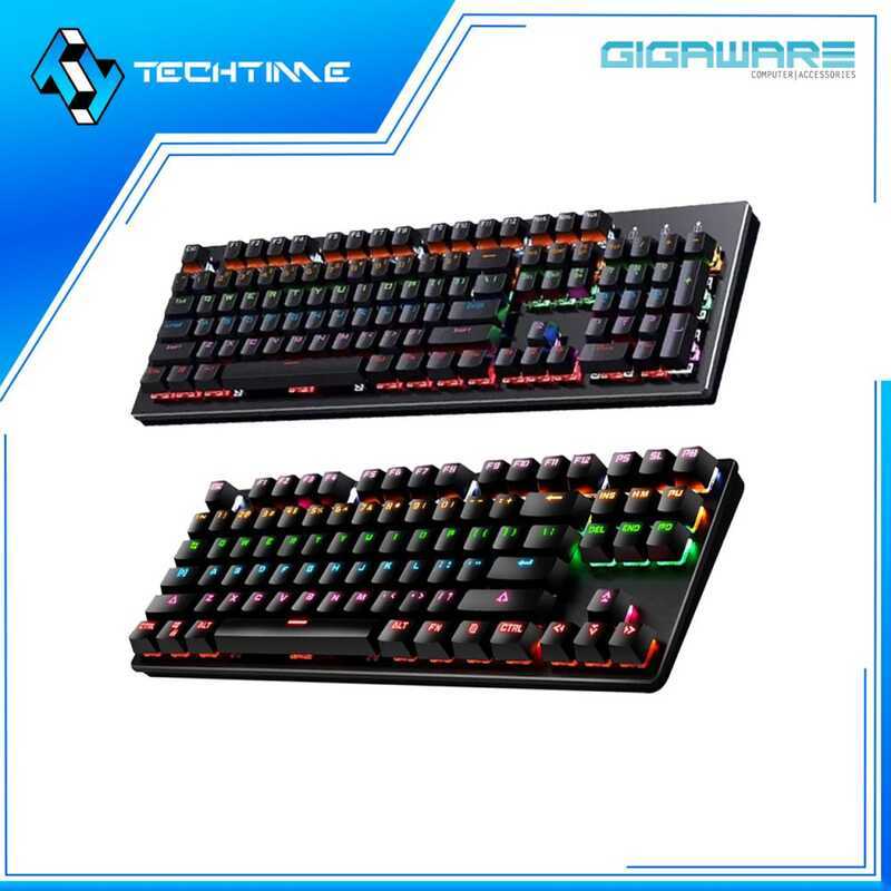 Gigaware K880 / K550 Wired Mechanical Gaming Keyboard 7C0 | Shopee ...