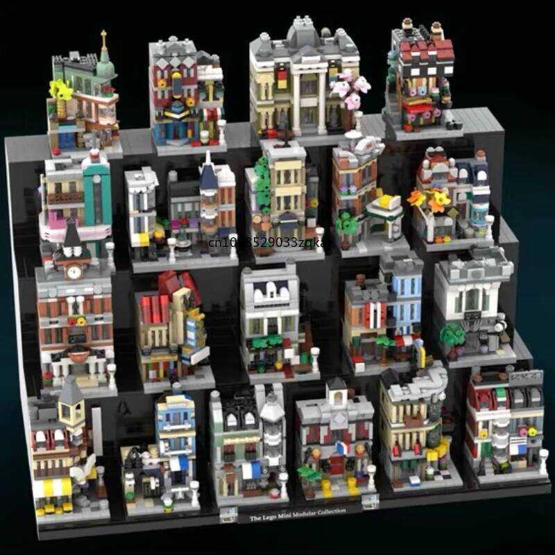MOC Mini Modular Buildings Series Collection Creative Parisian ...