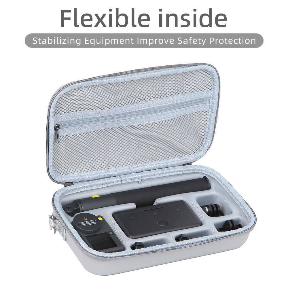 Lasvea Carrying Case For DJI Action 6 Storage Bag Portable Sports ...