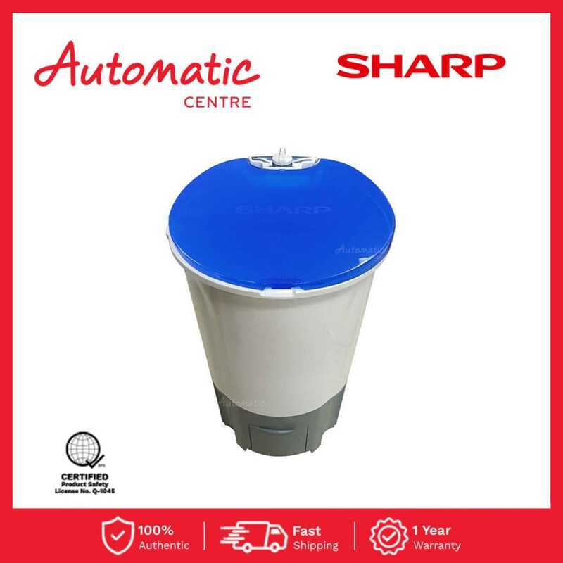 ES Sharp Wp65 BL 6.5Kg Singe Tub Washing Machine With Plastic Body And ...