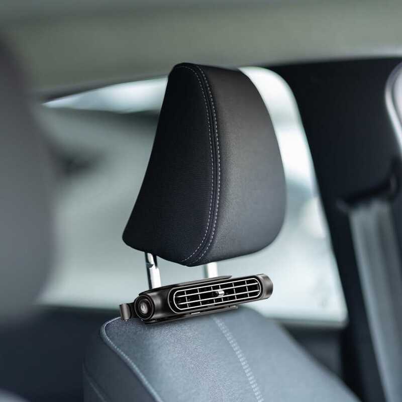 SK Best Seller HIGH END CAR HEAD REST FAN USB | Usb Plug In 3 Speed Car ...