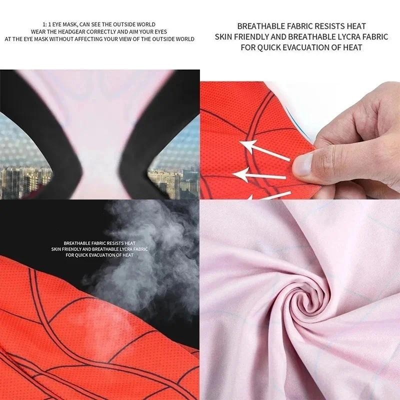 Spiderman Masks Full Face Cover Miles Morales Gwen Stacy Iron Spider ...