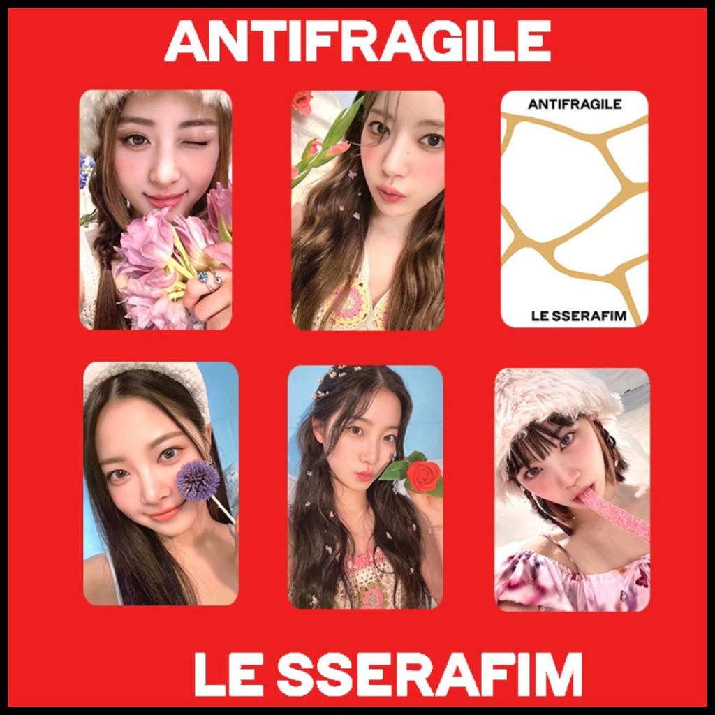 ♛Top Rated ⚡Express Delivery [5pcs/set] LE SSERAFIM Antifragile