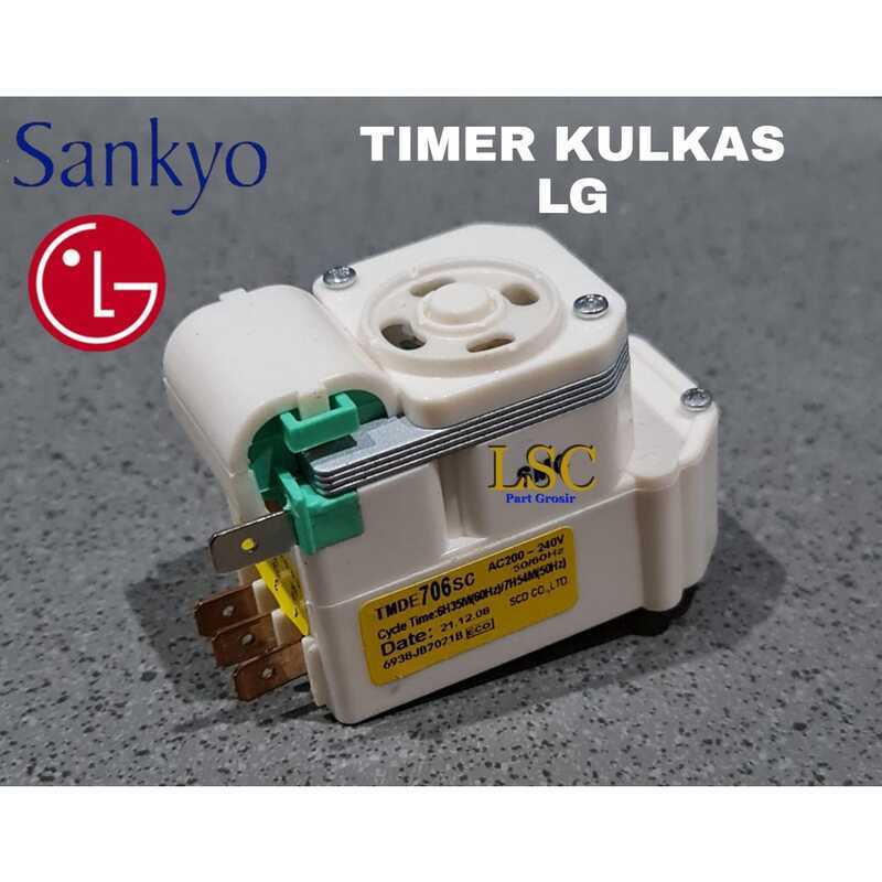 Fridge TMDE LG 2-Door Sankyo Sanyo Defrost Refrigerator Timer 706Sc 76F ...