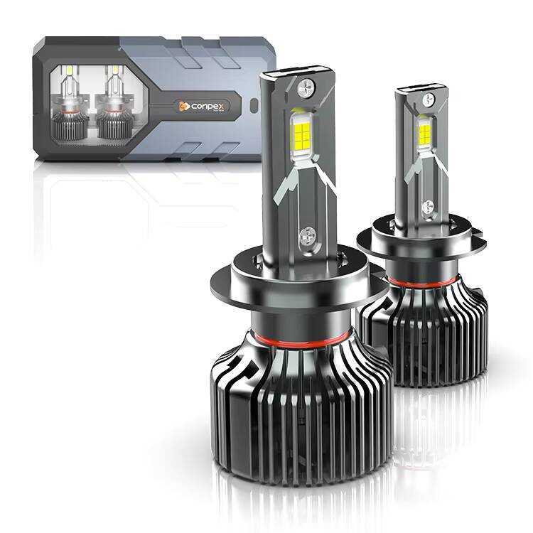 Conpex Super Bright Headlight Bulb H7 75W 7500Lm H11 Hb3 9005 Hb4 9006 ...