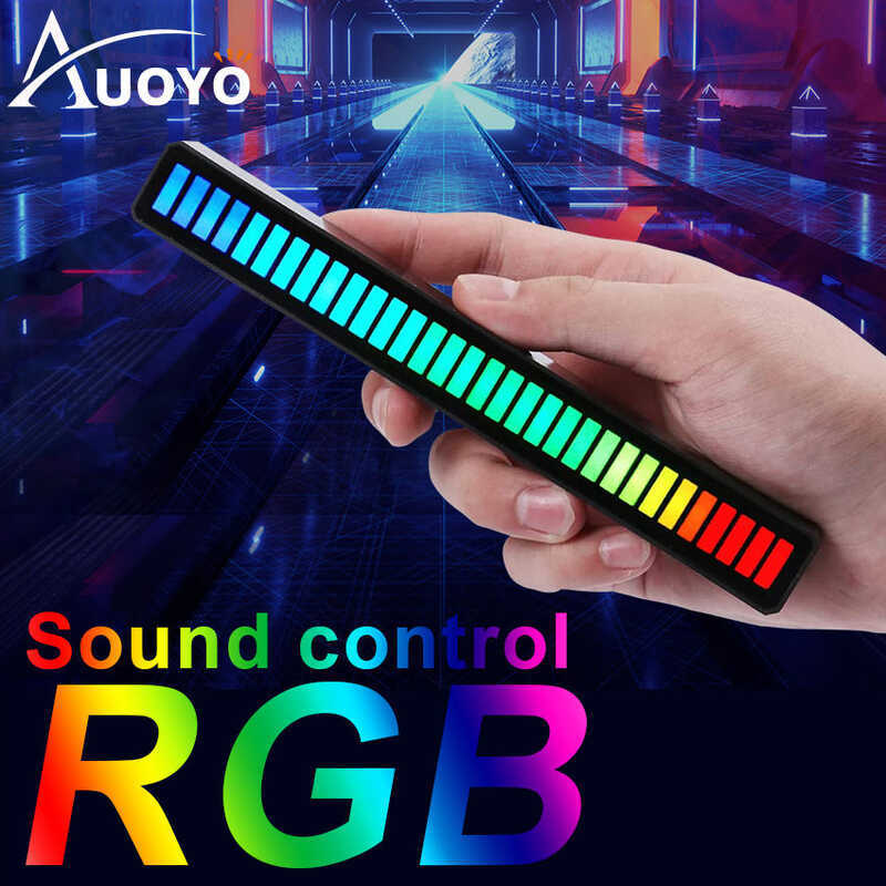 Auoyo Music RGB Led Strip Rythm Recognition Lights Gaming Room Design ...