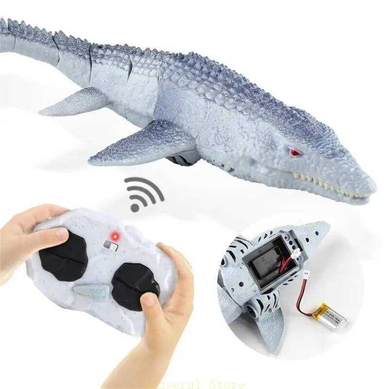 Control Remote Mosasaurus Electric Educational Robot For Children Boys ...