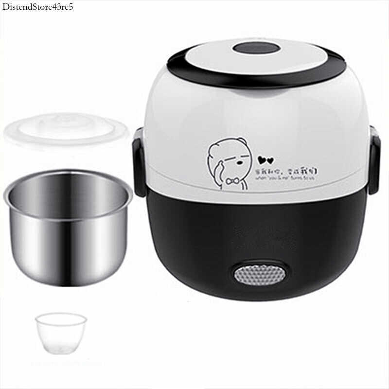 Rice Cookers 110V 220V MINI Cooker Thermal Heating Electric Portable ...
