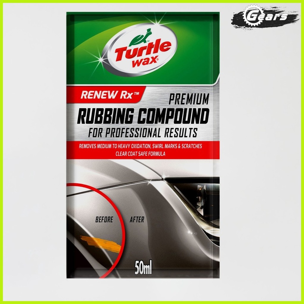 Turtle Wax Rubbing Compound Sachet 50Ml | Shopee Philippines