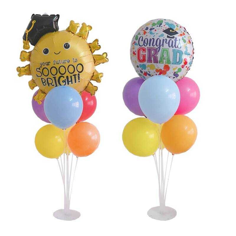 Graduation Balloons Table Floor Floating Congrats Grad Kindergarten ...