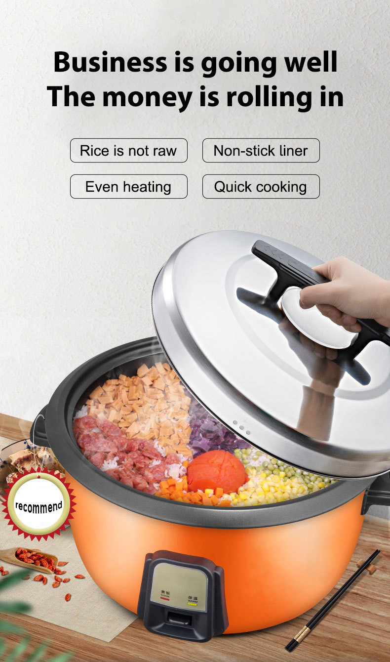 Aeommoll Large capacity large rice cooker 6L-28L hotel large rice ...