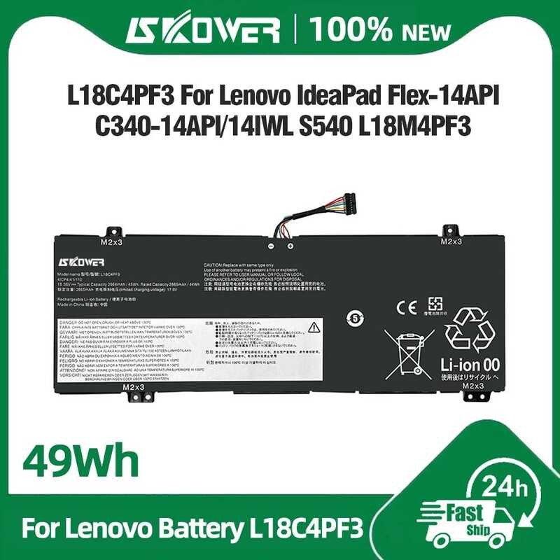 JPking L18C4PF3 Laptop Battery for Lenovo IdeaPad C340-14API C340-14IML