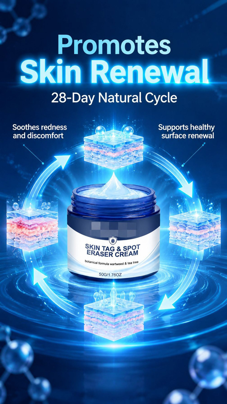 Original Genuine 7 Days Fast Skin Growth Remover Cream / Skin Tag Mole ...