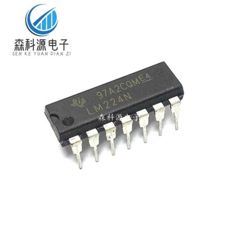 LM224N LM224 Direct Plug DIP-14 Quad General Purpose Operational ...