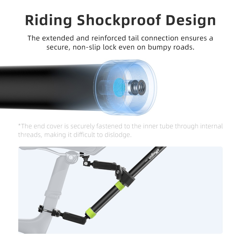 aMagisn Extendable Selfie Stick for Insta360 DJI Osmo Action GoPro ...