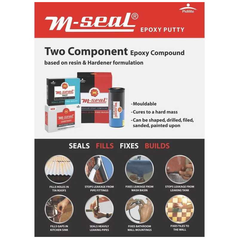 M Seal Mseal - General Epoxy Compound 50Mg B3a | Shopee Philippines