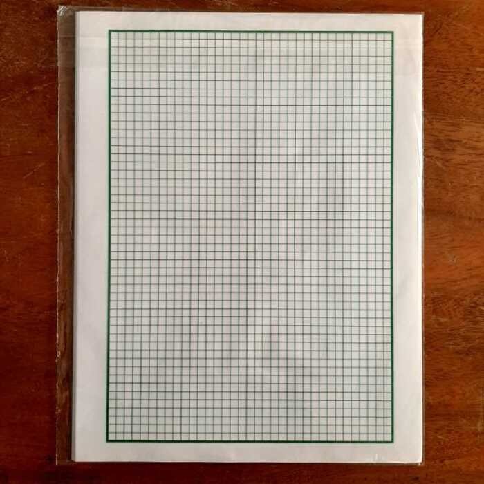 GRAPHING PAPER 20 Sheets/Pack Letter Size | Shopee Philippines