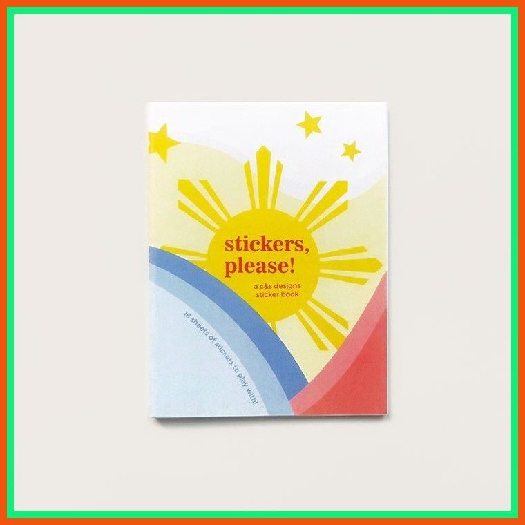 Stickers, Please! Sticker Book: PINAS (exclusive designs) | Shopee ...