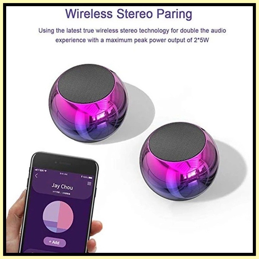 High Quality M3 Bluetooth Wireless Speaker USB Rechargeable Mini Steal ...