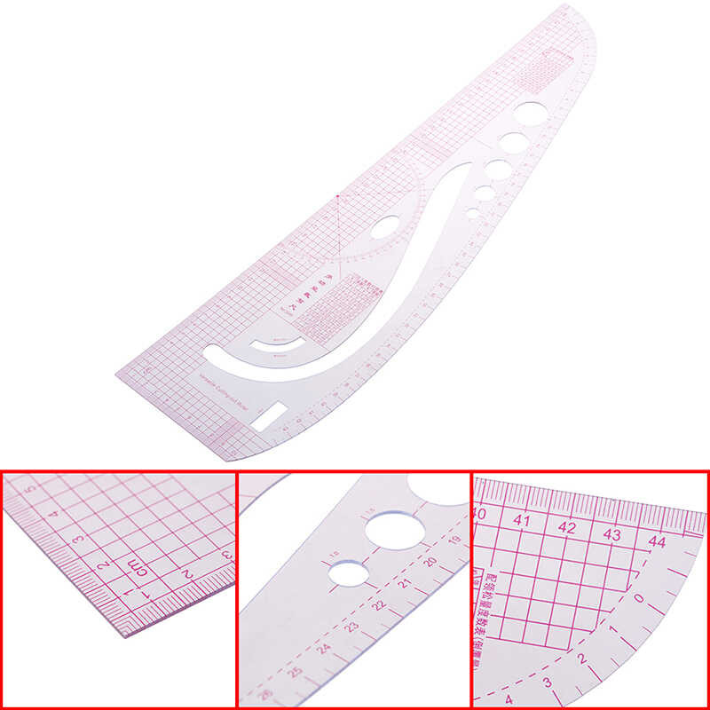 Bali 1Pc Super Soft Plastic Curve Drawing Tailor Ruler Yardstick Sewing ...